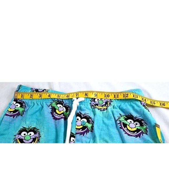 DISNEY Parks Muppets ANIMAL PAJAMA SHORTS DRAWSTRING ADULT Unisex Size SMALL - Picture 6 of 9